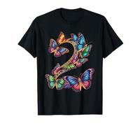 It's My 2th Birthday Butterfly Year Old Party Girl T-Shirt