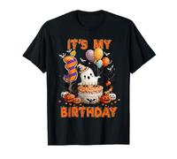 It's My 3rd Birthday Cute Ghost Boo 3 Years Old Halloween T-Shirt