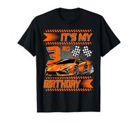 It's My 3rd Birthday Race Car Party Outfit 3 Year Old Boys T-Shirt