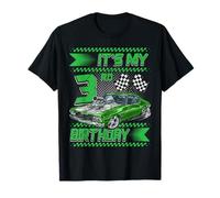 It's My 3rd Birthday Race Car Party Outfit 3 Year Old Boys T-Shirt