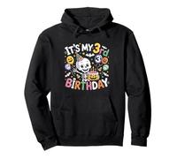 It's My 3rd Birthday Squelette Halloween pour Tout-Petit garçon Fille Sweat à Capuche