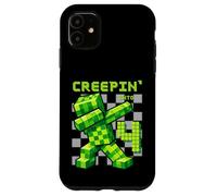 It's My 4th Birthday Boy Gamer Creepin' Into 4 Gamer Pixel Coque pour iPhone 11