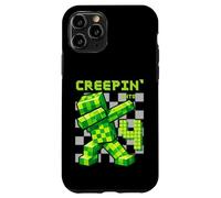 It's My 4th Birthday Boy Gamer Creepin' Into 4 Gamer Pixel Coque pour iPhone 11 Pro
