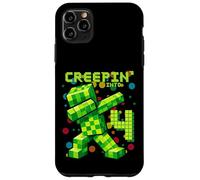 It's My 4th Birthday Boy Gamer Creepin' Into 4 Gamer Pixel Coque pour iPhone 11 Pro Max