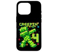 It's My 4th Birthday Boy Gamer Creepin' Into 4 Gamer Pixel Coque pour iPhone 16 Pro