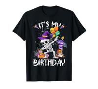 It's My 7th Birthday Skeleton Lover 7 Year Old Boys Girls T-Shirt