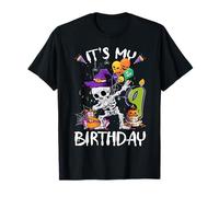 It's My 9th Birthday Skeleton Lover 9 Year Old Boys Girls T-Shirt
