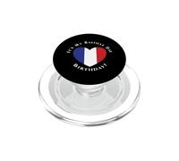 It's My Bastille Day Anniversaire 14 Juillet Drapeau Français Cœur PopSockets PopGrip pour MagSafe