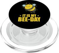 It's My Bee-Day Bee-Day Bees Animals Nature PopSockets PopGrip pour MagSafe