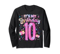 It's My Birthday 10 Year Old Girl Ten Year Old Outfit Manche Longue