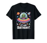 It's My Birthday Alien Space Party Celebration Astronomy T-Shirt