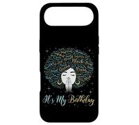 It's My Birthday Black Queen Afro-American Afro Girl Coque pour iPhone Air