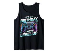 It's My Birthday Boy Time to Level Up Jeu vidéo Cadeau Garçon Débardeur