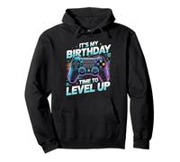 It's My Birthday Boy Time to Level Up Jeu vidéo Cadeau Garçon Sweat à Capuche