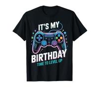 It's My Birthday Boy Time to Level Up Jeu vidéo Cadeau Garçon T-Shirt