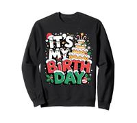 It's My Birthday Cake Christmas Kids Boys Girls December Christmas Sweatshirt