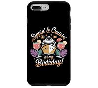 « It's My Birthday Celebration Cruise, Fun Party Ship » Coque pour iPhone 7 Plus/8 Plus