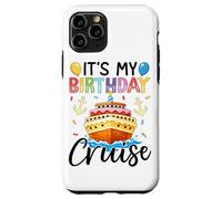 It's My Birthday Cruise Birthday Cake Cruise Ship Coque pour iPhone 11 Pro