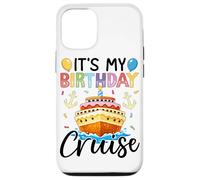It's My Birthday Cruise Birthday Cake Cruise Ship Coque pour iPhone 12/12 Pro