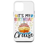 It's My Birthday Cruise Birthday Cake Cruise Ship Coque pour iPhone 12 Mini