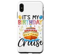 It's My Birthday Cruise Birthday Cake Cruise Ship Coque pour iPhone XS Max
