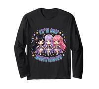 It's My Birthday - Cute Birthday Girl Kpop Chibi Manche Longue