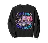 It's My Birthday - Cute Birthday Girl Kpop Chibi Sweatshirt