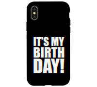 It's My Birthday EDM Coque pour iPhone X/XS