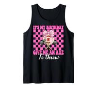It's My Birthday Give Me An Axe Throwing Hrower Girl Débardeur