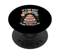 It's My Birthday Happy Birthday to ME PopSockets PopGrip Adhésif