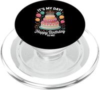 It's My Birthday Happy Birthday to ME PopSockets PopGrip pour MagSafe