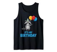 It's My Birthday Kawaii Racoon Débardeur