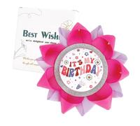 It's My Birthday Pin, Broches Joyeux Anniversaire De 9,5 Cm, Broche C’Est Mon Anniversaire,1 Pièce, Pour Femmes Hommes Prix Fête Décoration Cadeau