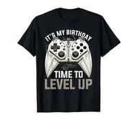 It's My Birthday Time To Level Up Elder Frère Jeu vidéo T-Shirt