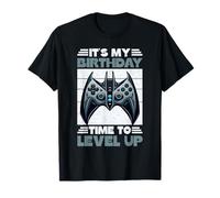 It's My Birthday Time To Level Up Gamer Console Frère et Soeur T-Shirt