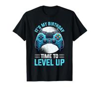 It's My Birthday Time To Level Up Gamer Console Frère et Soeur T-Shirt