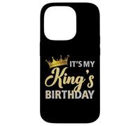 It's My King's Birthday Couples Assorti B-Day Party pour Lui Coque pour iPhone 14 Pro