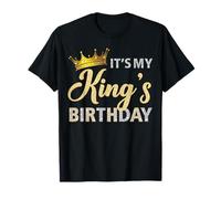 It's My King's Birthday Couples Assorti B-Day Party pour Lui T-Shirt