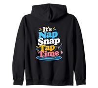 It's Nap Snap Tap Time Tapis de Ceinture Amusant pour jiu Jitsu Arts Martiaux Sweat à Capuche