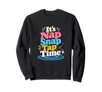 It's Nap Snap Tap Time Tapis de Ceinture Amusant pour jiu Jitsu Arts Martiaux Sweatshirt