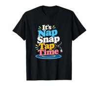It's Nap Snap Tap Time Tapis de Ceinture Amusant pour jiu Jitsu Arts Martiaux T-Shirt