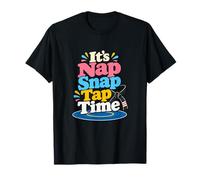 It's Nap Snap Tap Time Tapis de Ceinture Amusant pour jiu Jitsu Arts Martiaux T-Shirt