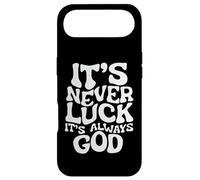 It's Never Luck, It's Always God - Inspiration basée sur la Foi Coque pour iPhone Air