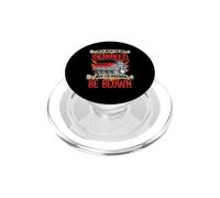 It's Nice to Be Stroked But I'd Rather Be Blown Funny Racing PopSockets PopGrip pour MagSafe
