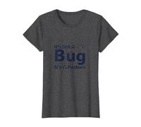 It's Not A Bug It's A Feature - Humour Programmeur T-Shirt, Femme, Chiné Foncé, XXL