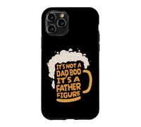 It's Not A Dad BOD It's A Father Figure Lager Funny Beer Coque pour iPhone 11 Pro