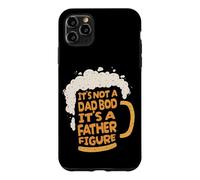 It's Not A Dad BOD It's A Father Figure Lager Funny Beer Coque pour iPhone 11 Pro Max