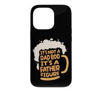 It's Not A Dad BOD It's A Father Figure Lager Funny Beer Coque pour iPhone 13 Pro
