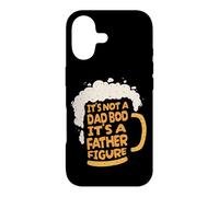 It's Not A Dad BOD It's A Father Figure Lager Funny Beer Coque pour iPhone 17