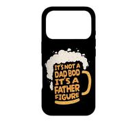 It's Not A Dad BOD It's A Father Figure Lager Funny Beer Coque pour iPhone 17 Pro